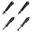 SET-1336310-C Front and Rear, Driver and Passenger Side Fully Loaded Strut