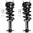 SET-1336333-F Front, Driver and Passenger Side Fully Loaded Strut