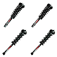 SET-1336347L-C Front and Rear, Driver and Passenger Side Fully Loaded Strut