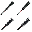 SET-1336348-C Front and Rear, Driver and Passenger Side Fully Loaded Strut