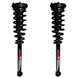 SET-1345399-R Rear, Driver and Passenger Side Fully Loaded Strut, FWD, Coupe