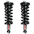 SET-1345497-F Front, Driver and Passenger Side Fully Loaded Strut, 4WD