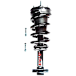 SET-1345555-F Front, Driver and Passenger Side Fully Loaded Strut