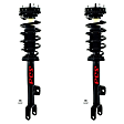SET-1345795-F Front, Driver and Passenger Side Fully Loaded Strut