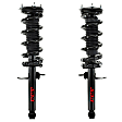 SET-1345879L-F Front, Driver and Passenger Side Fully Loaded Strut, RWD, Coupe