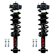 SET-1345880-F Front, Driver and Passenger Side Fully Loaded Strut