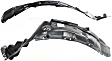 Front, Driver and Passenger Side, Fender Liner