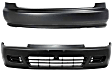 Hatchback Front and Rear Primed Bumper Cover