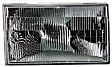 Driver and Passenger Side Halogen Headlight, With bulb(s), OE Replacement