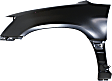 Front, Driver and Passenger Side Fenders, With body cladding holes