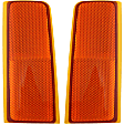 Front, Driver and Passenger Side Reflectors
