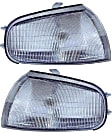 Driver and Passenger Side Halogen Corner Light, With bulb(s)