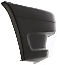 1990-1993 Mazda B2200 - Front, Driver and Passenger Side Bumper End, Primed Plastic