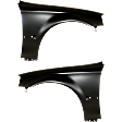 Front, Driver and Passenger Side Fenders