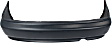 2000 Honda Civic EX - Front and Rear Primed Bumper Cover, Sedan, Canada/USA or Japan Built Vehicle