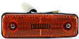 Front, Driver and Passenger Side Side Marker With bulb(s)