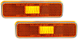 Front, Driver and Passenger Side Side Marker Without bulb(s)