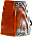 Driver and Passenger Side Halogen Corner Light, With bulb(s)