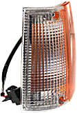 Driver and Passenger Side Halogen Corner Light, With bulb(s)