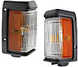 Driver and Passenger Side Halogen Corner Light, With bulb(s)