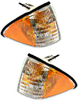 Driver and Passenger Side Halogen Corner Light, Without bulb(s)