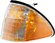 Driver and Passenger Side Halogen Corner Light, Without bulb(s)