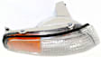 Driver and Passenger Side Halogen Corner Light, Without bulb(s)