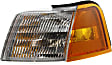 Driver and Passenger Side Halogen Corner Light, Without bulb(s)