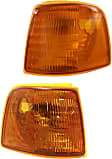 Driver and Passenger Side Halogen Corner Light, Without bulb(s)