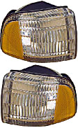Driver and Passenger Side Halogen Corner Light, Without bulb(s)