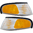 Driver and Passenger Side Halogen Corner Light, Without bulb(s)