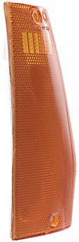 Side Marker - Front, Driver and Passenger Side, Lens and Housing, Amber Lens