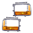1994 Dodge Dakota - Driver and Passenger Side Parking Light, Without bulb(s), For Models With Composite Headlights and Aero Package