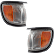Driver and Passenger Side Halogen Corner Light, With bulb(s)