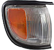 Driver and Passenger Side Halogen Corner Light, With bulb(s)