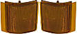 Front, Driver and Passenger Side, Lower Side Marker Without bulb(s)