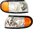 Driver and Passenger Side Halogen Corner Light, Without bulb(s)