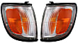 Driver and Passenger Side Halogen Corner Light, With bulb(s)