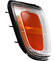 Driver and Passenger Side Halogen Corner Light, With bulb(s)