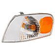Driver and Passenger Side Halogen Corner Light, With bulb(s)
