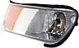 Driver and Passenger Side Halogen Corner Light, Without bulb(s)