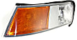 Driver and Passenger Side Halogen Corner Light, Without bulb(s)