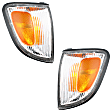 Driver and Passenger Side Halogen Corner Light, With bulb(s)