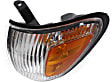Driver and Passenger Side Halogen Corner Light, With bulb(s)
