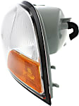 Driver and Passenger Side Halogen Corner Light, Without bulb(s)