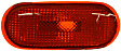Side Marker - Rear, Driver and Passenger Side, Lens and Housing, Without Turbo S Model (2-4)
