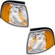 Driver and Passenger Side Halogen Corner Light, Without bulb(s)