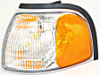 Driver and Passenger Side Halogen Corner Light, Without bulb(s)