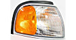 Driver and Passenger Side Halogen Corner Light, Without bulb(s)