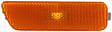 Side Marker - Front, Driver and Passenger Side, Lens and Housing, Amber Lens